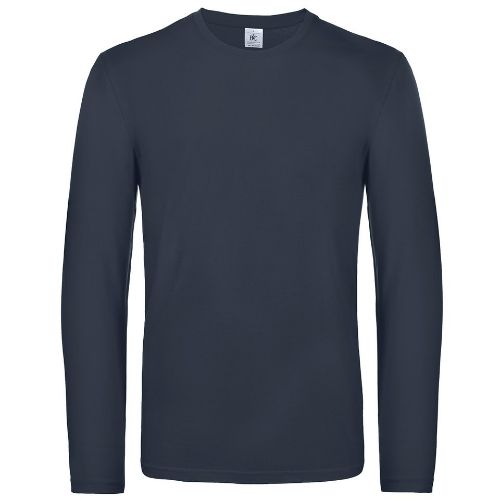 B & C Collection B&C #E190 Long Sleeve Navy